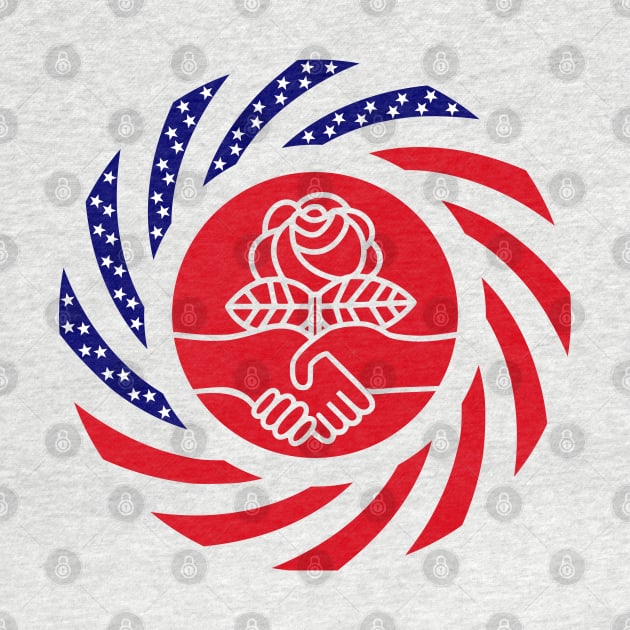 Democratic Socialist Murican Patriot Flag Series by Village Values